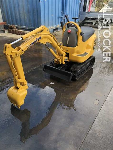 komatsu pc 01 mini excavator